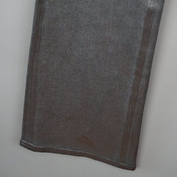 New Joe's Jeans Hi (rise) Honey Curvy Coated Bootcut Jeans in Gunmetal size 29 - Picture 12 of 16